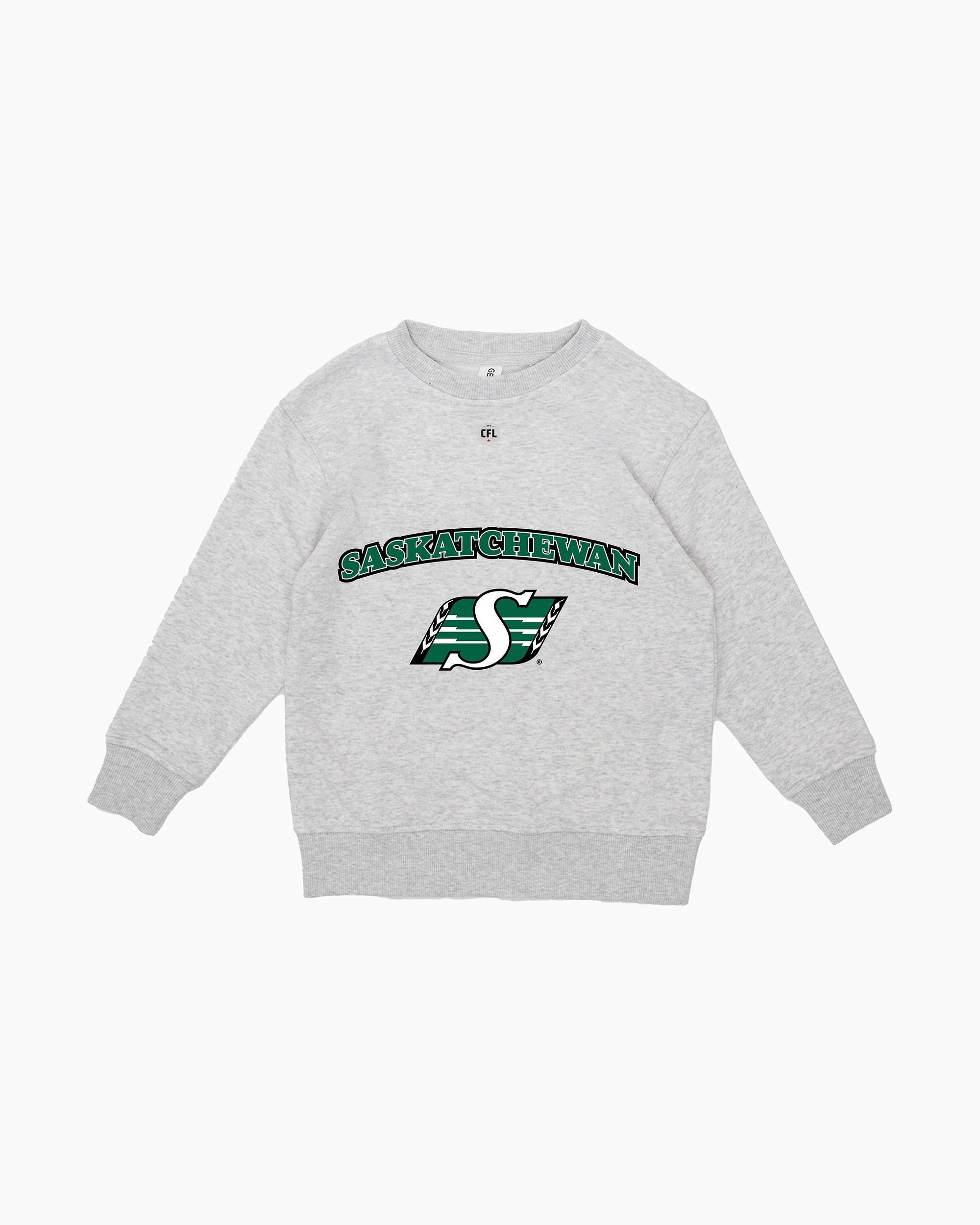 CFL Team Kids Grey French Terry Crewneck Sweatshirt