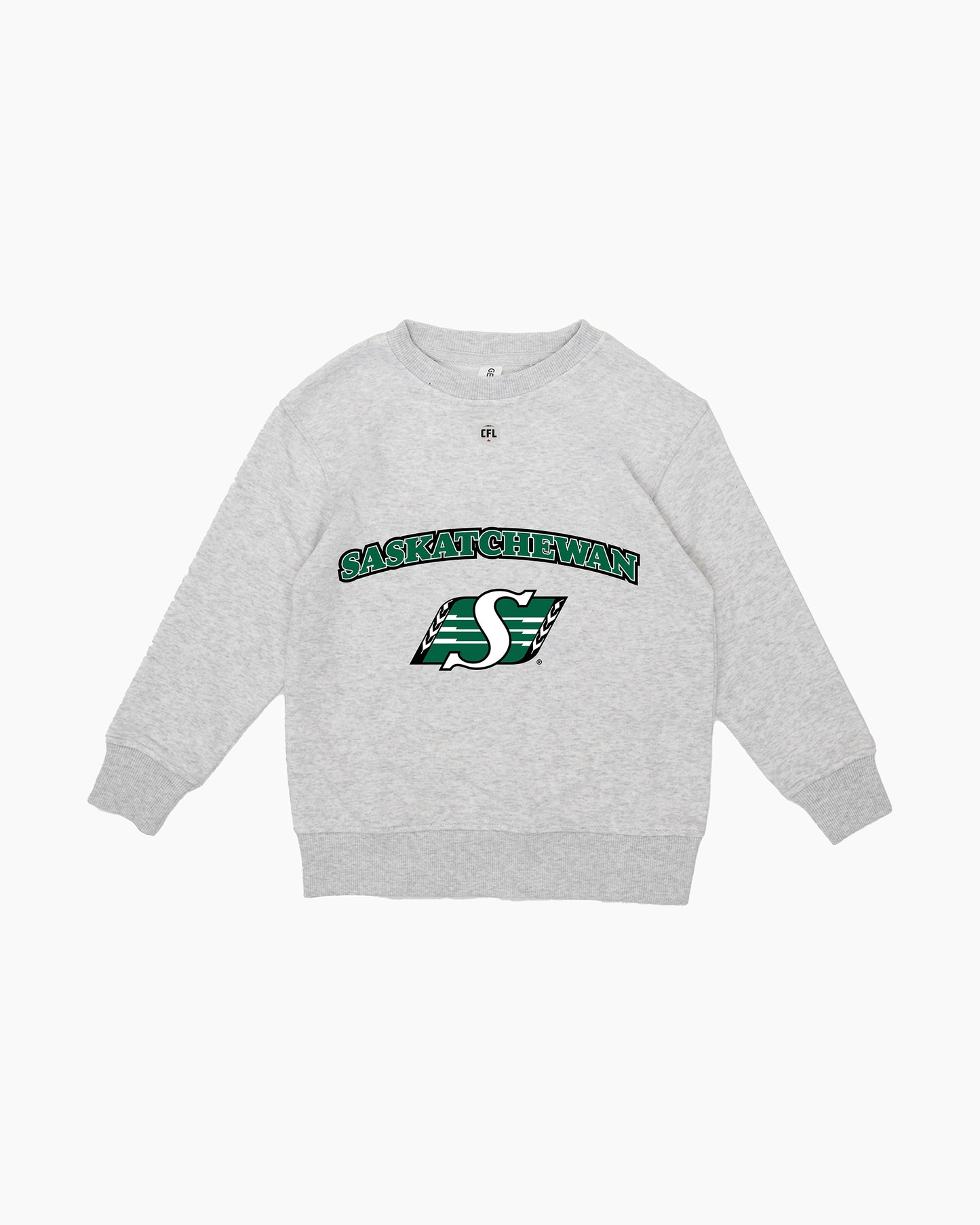 CFL Team Kids Grey French Terry Crewneck Sweatshirt