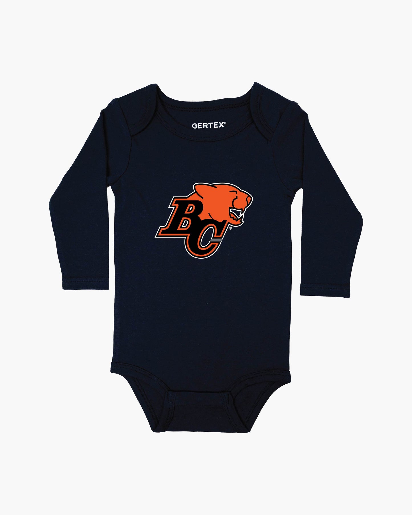 CFL Team Navy Organic Baby Long Sleeve Bodysuit