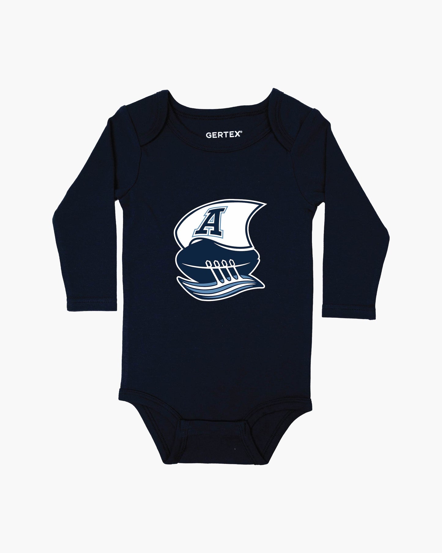 CFL Team Navy Organic Baby Long Sleeve Bodysuit