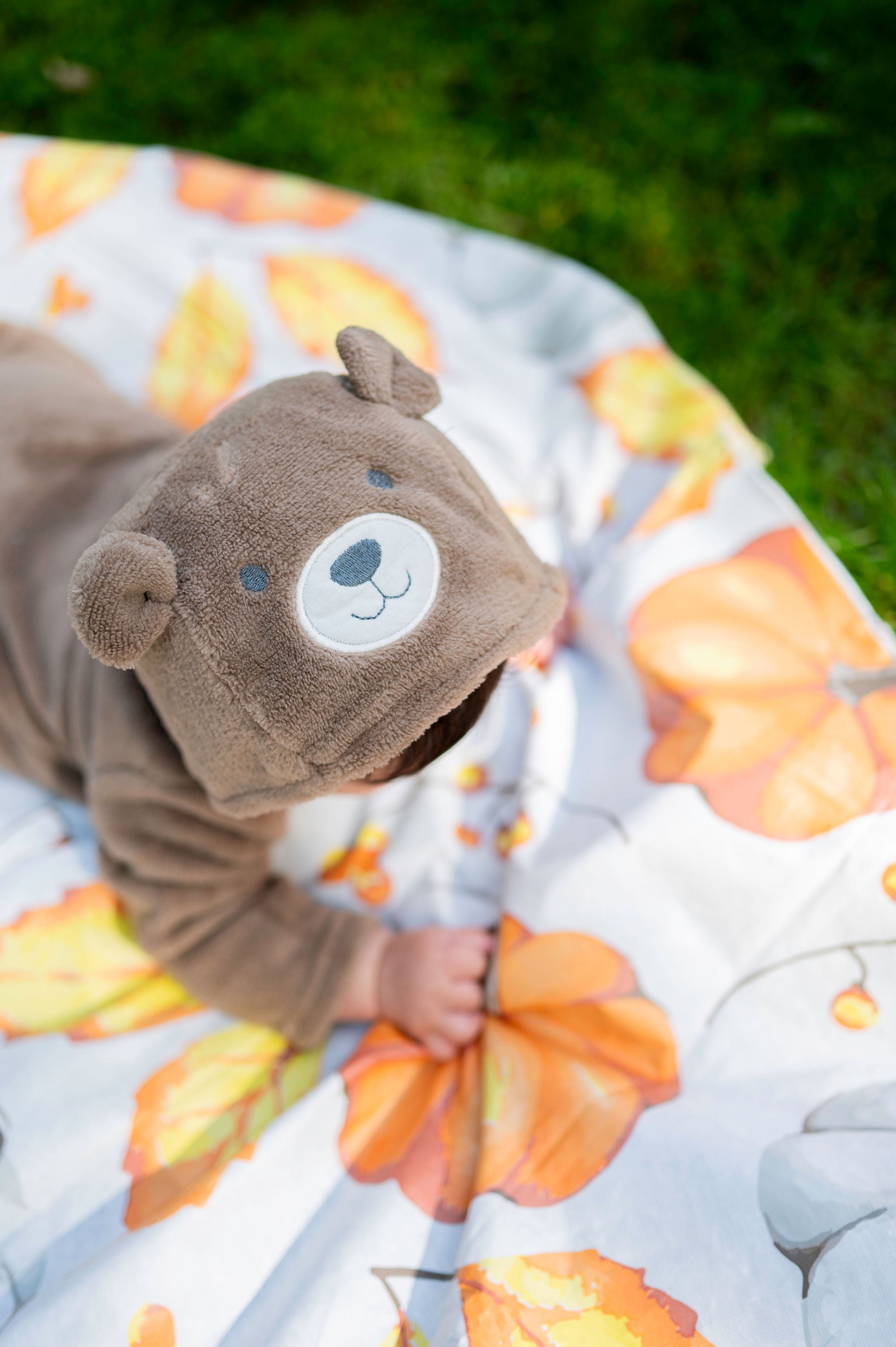 Bear Baby Plush Softie Animal Costume With Ears