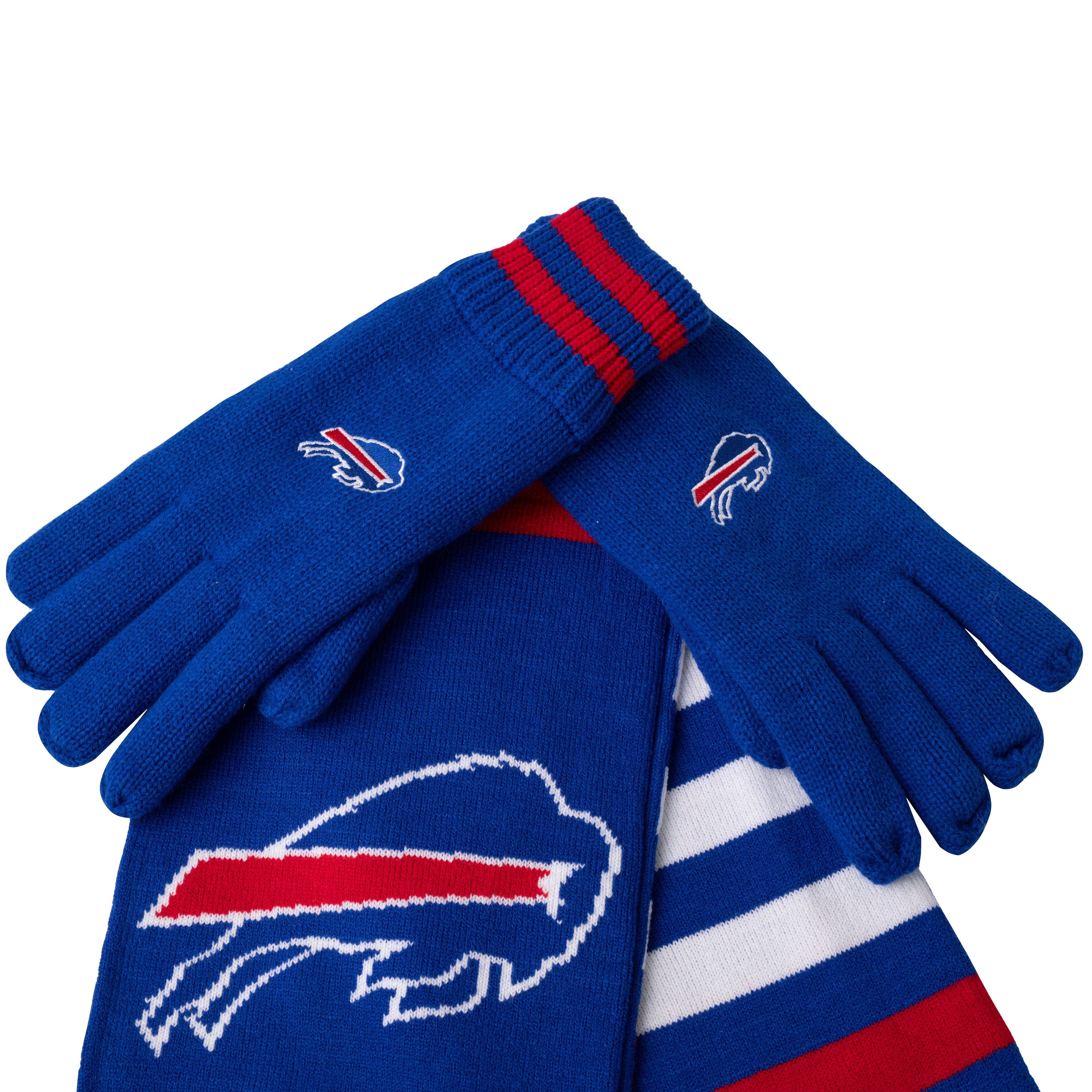 NFL Buffalo Bills Men's Lined Winter Cold Weather Gloves