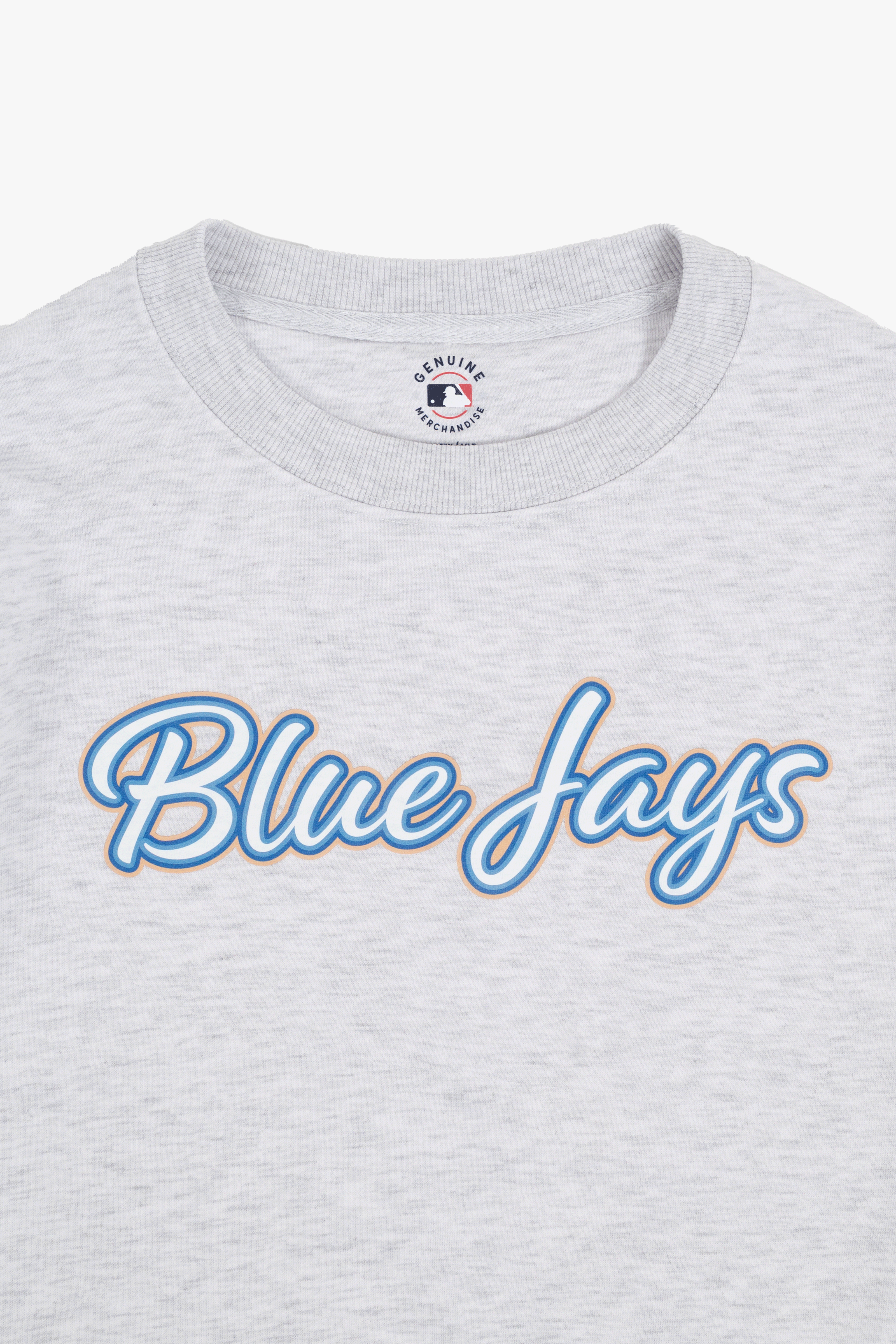 MLB Toronto Blue Jays 50th Anniversary Adult Crewneck Sweatshirt, Women's Men's Licensed Pullover in French Terry