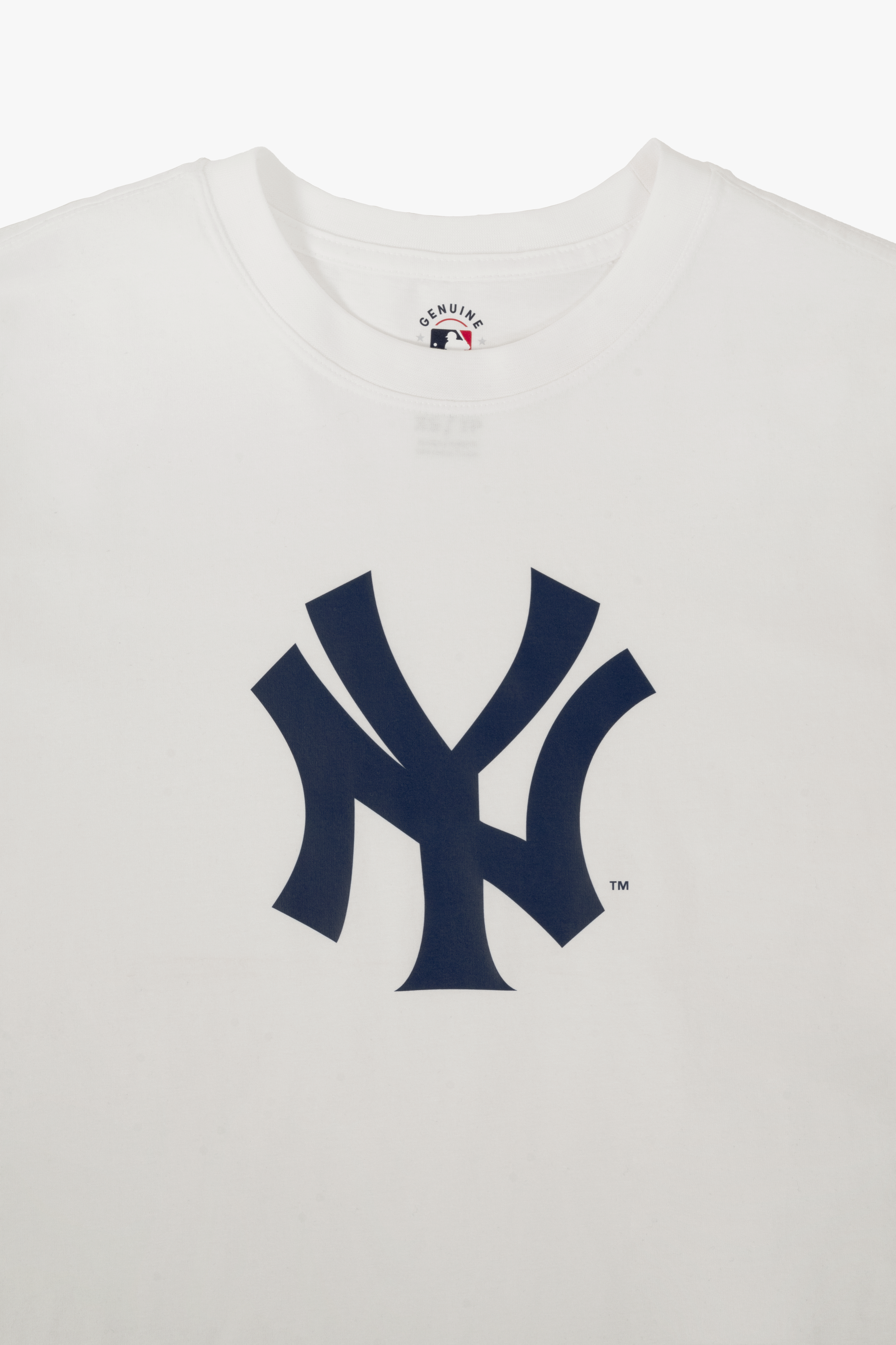 MLB New York Yankees Adult Cloud White T-Shirt, 100% Cotton Tee, Men Women XS-2XL