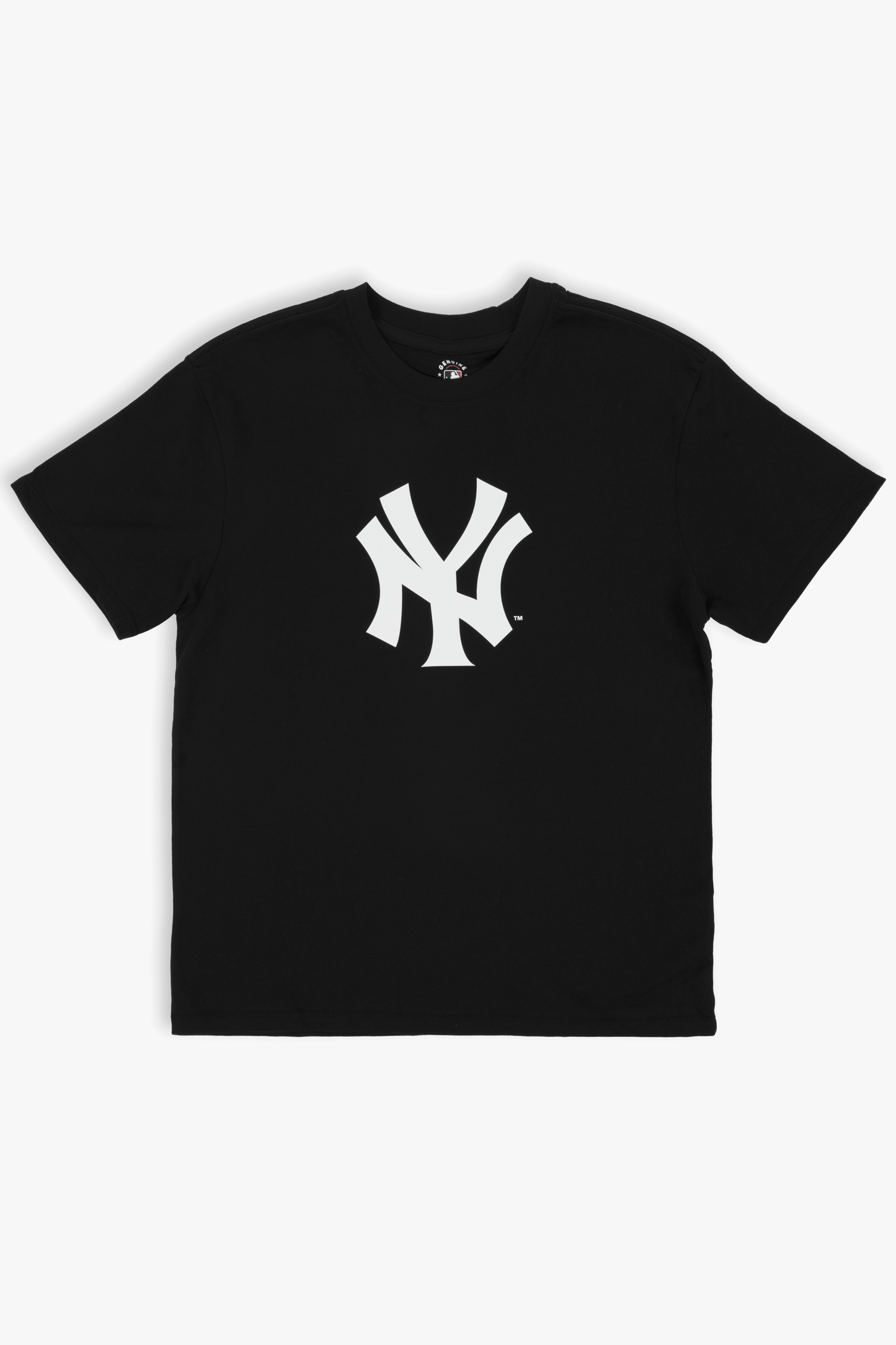 MLB New York Yankees Adult Cloud Black T-Shirt, 100% Cotton Tee, Men Women XS-2XL