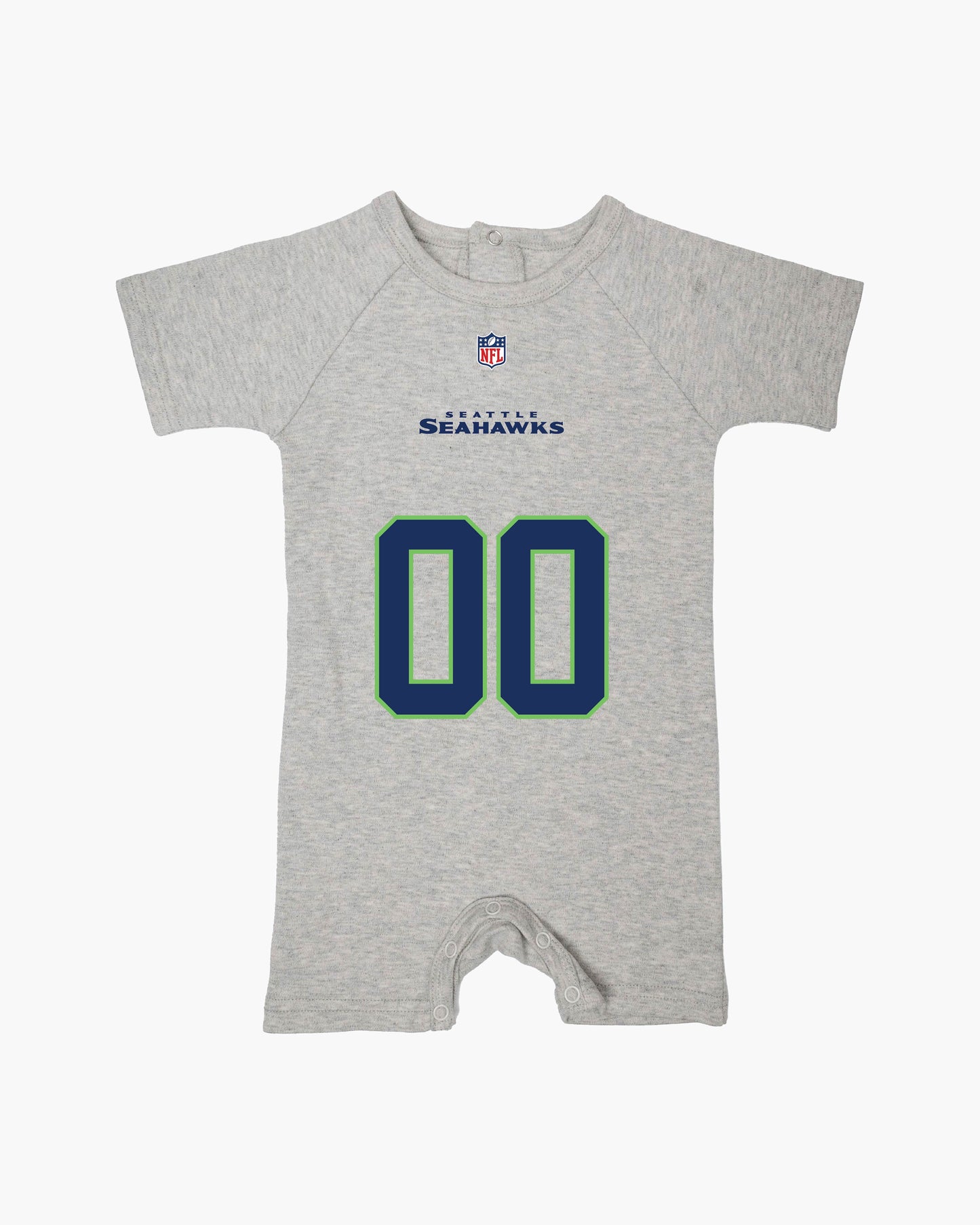 NFL Team Faux Jersey Baby Organic Cotton Romper