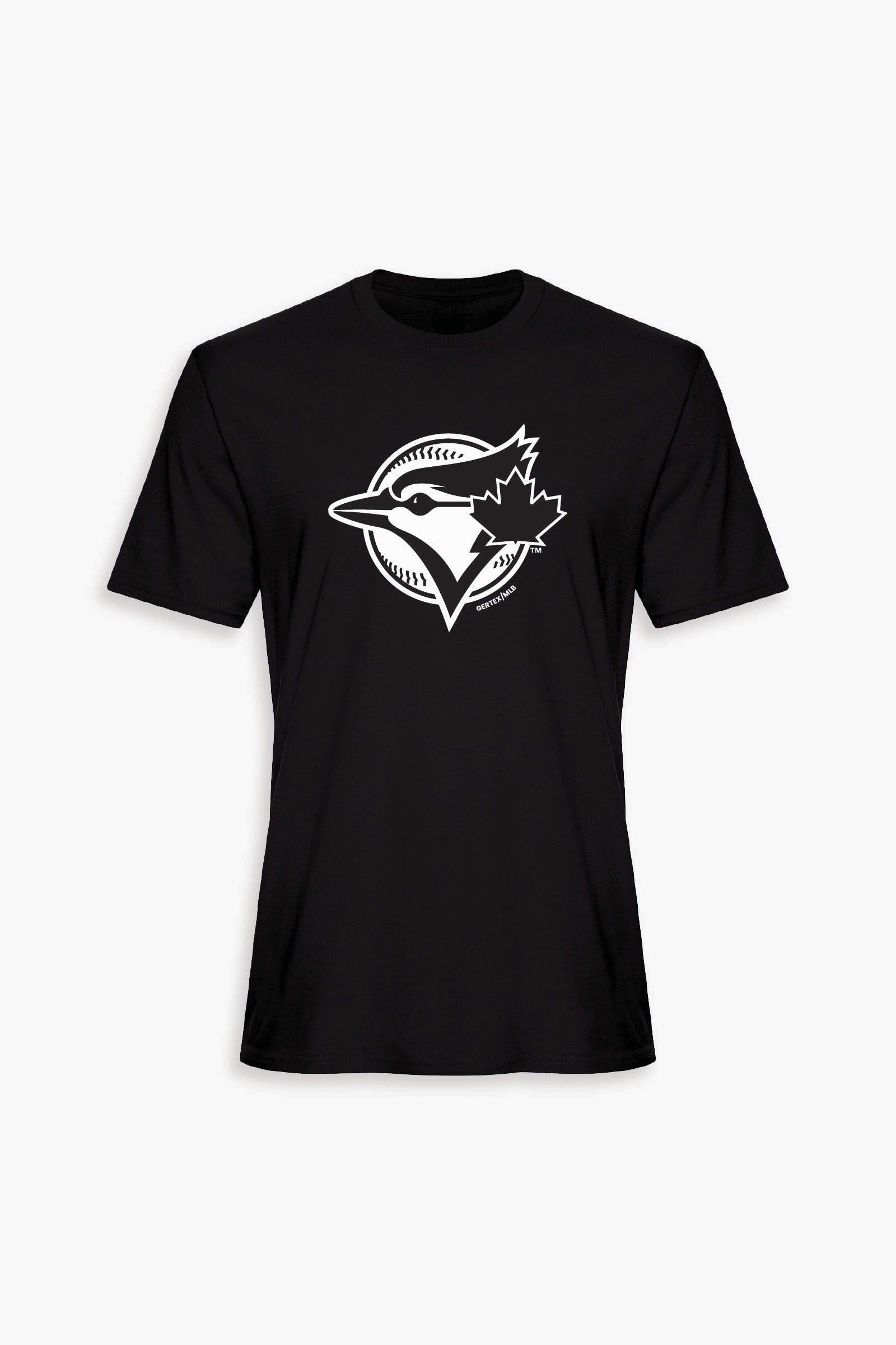 MLB Toronto Blue Jays Unisex Black Cotton Fan T-Shirt with Several Logo Styles