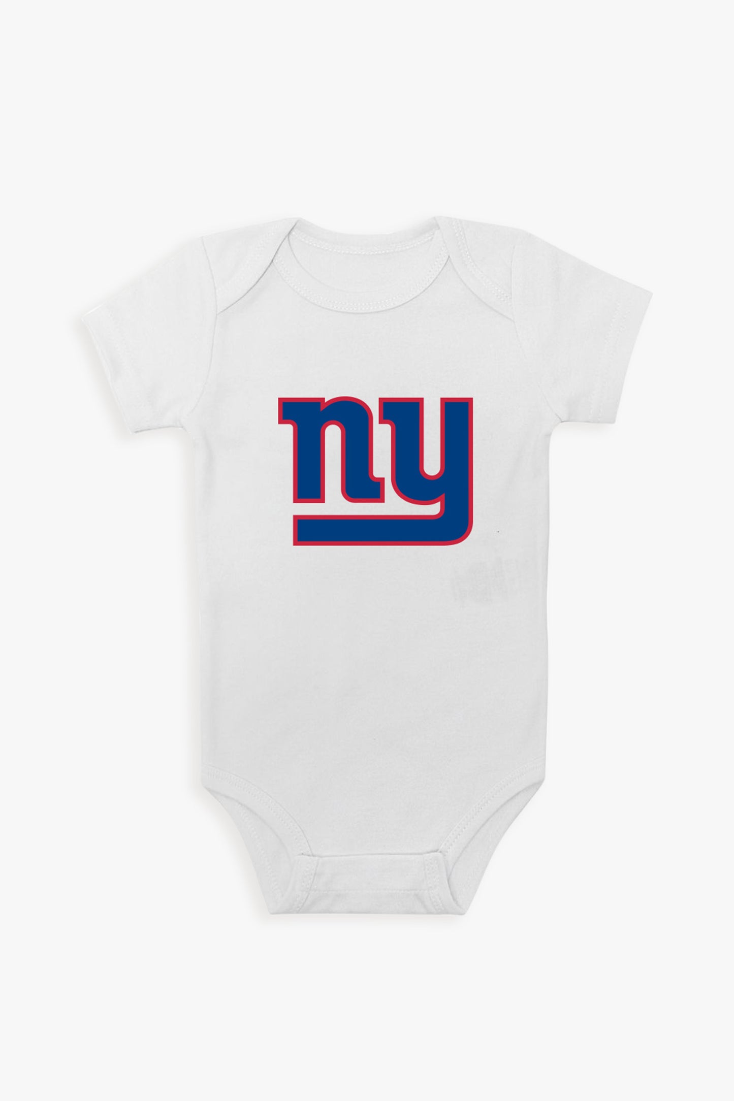 NFL White Organic Cotton Baby Short-Sleeve Bodysuit - NFC Division