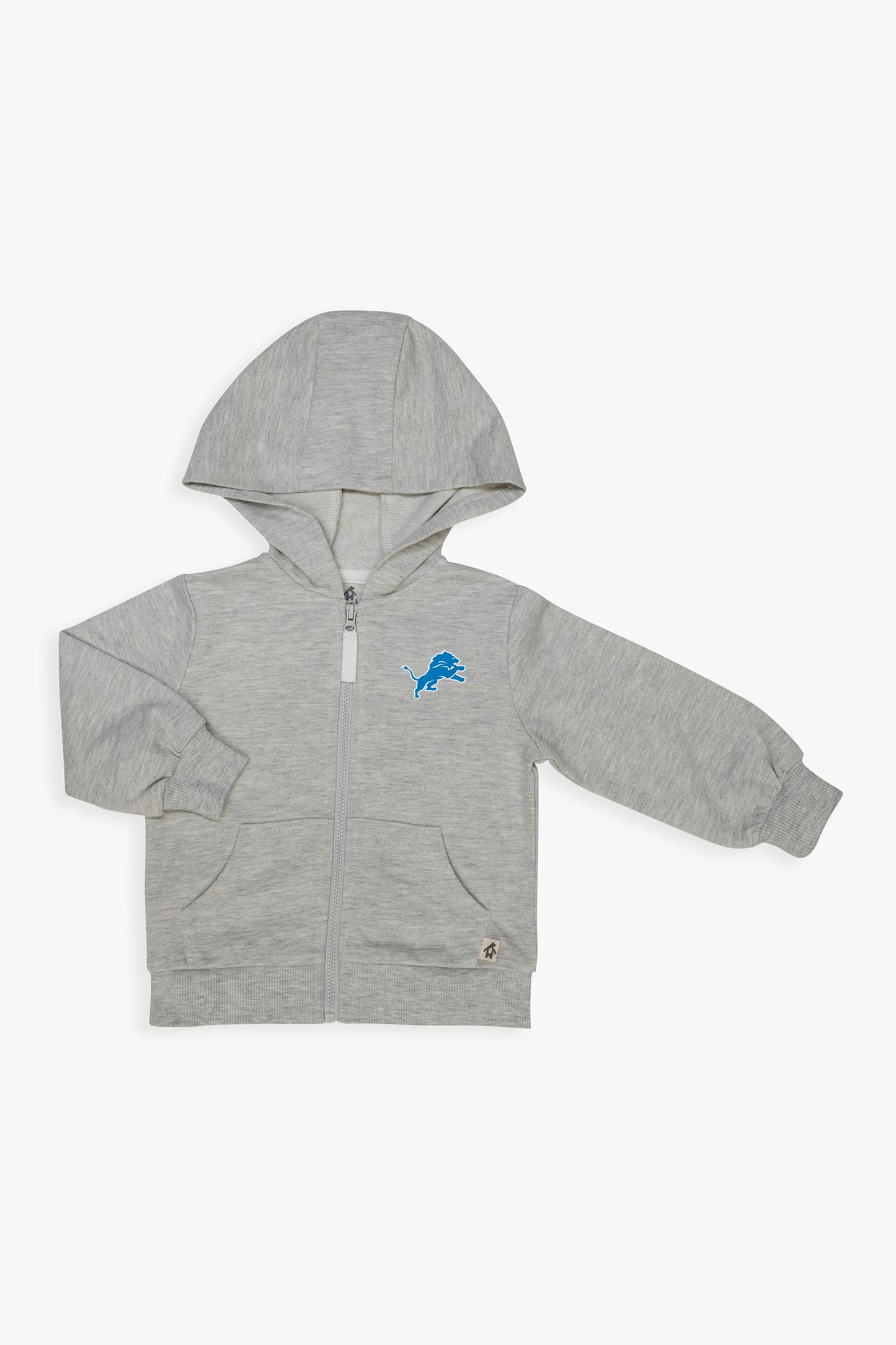 Gertex NFL Baby Grey French Terry Zip-Up Hoodie