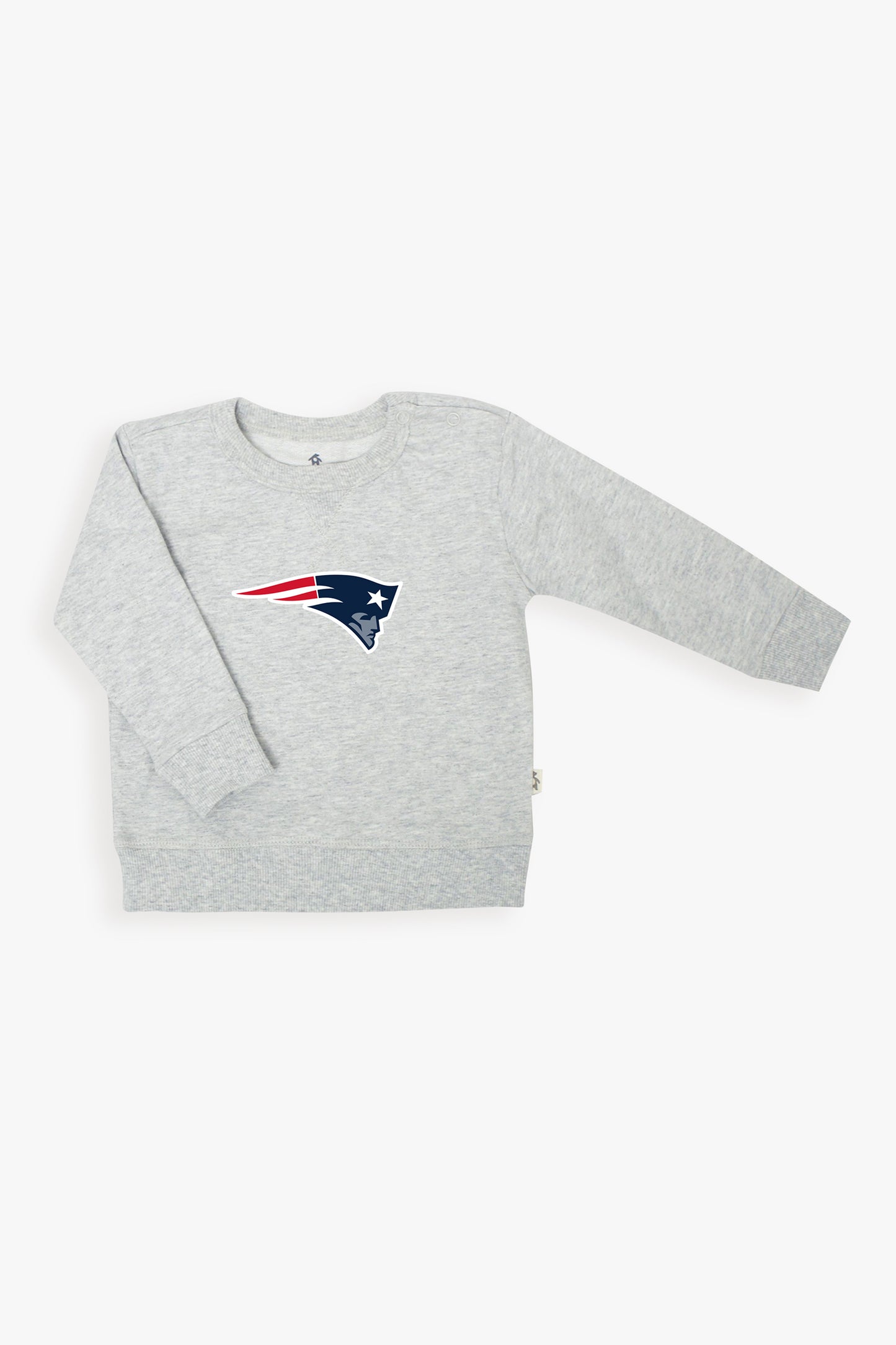 Gertex NFL Baby French Terry Crewneck Sweater in Grey