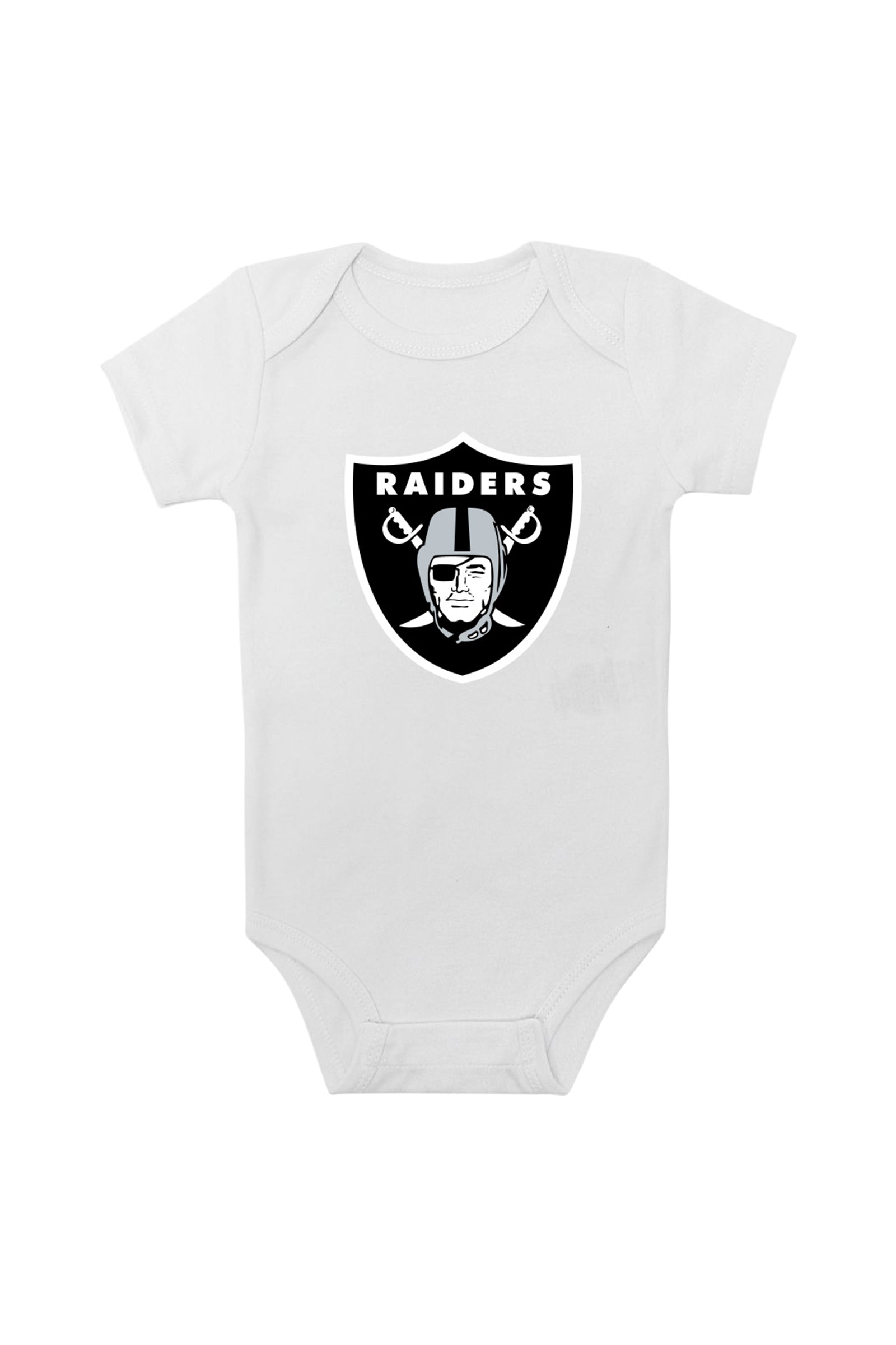 NFL White Organic Cotton Baby Short Sleeve Bodysuit - AFC Division