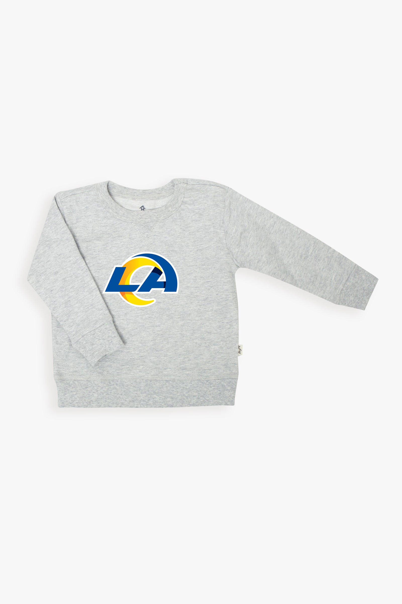 Gertex NFL Baby French Terry Crewneck Sweater in Grey