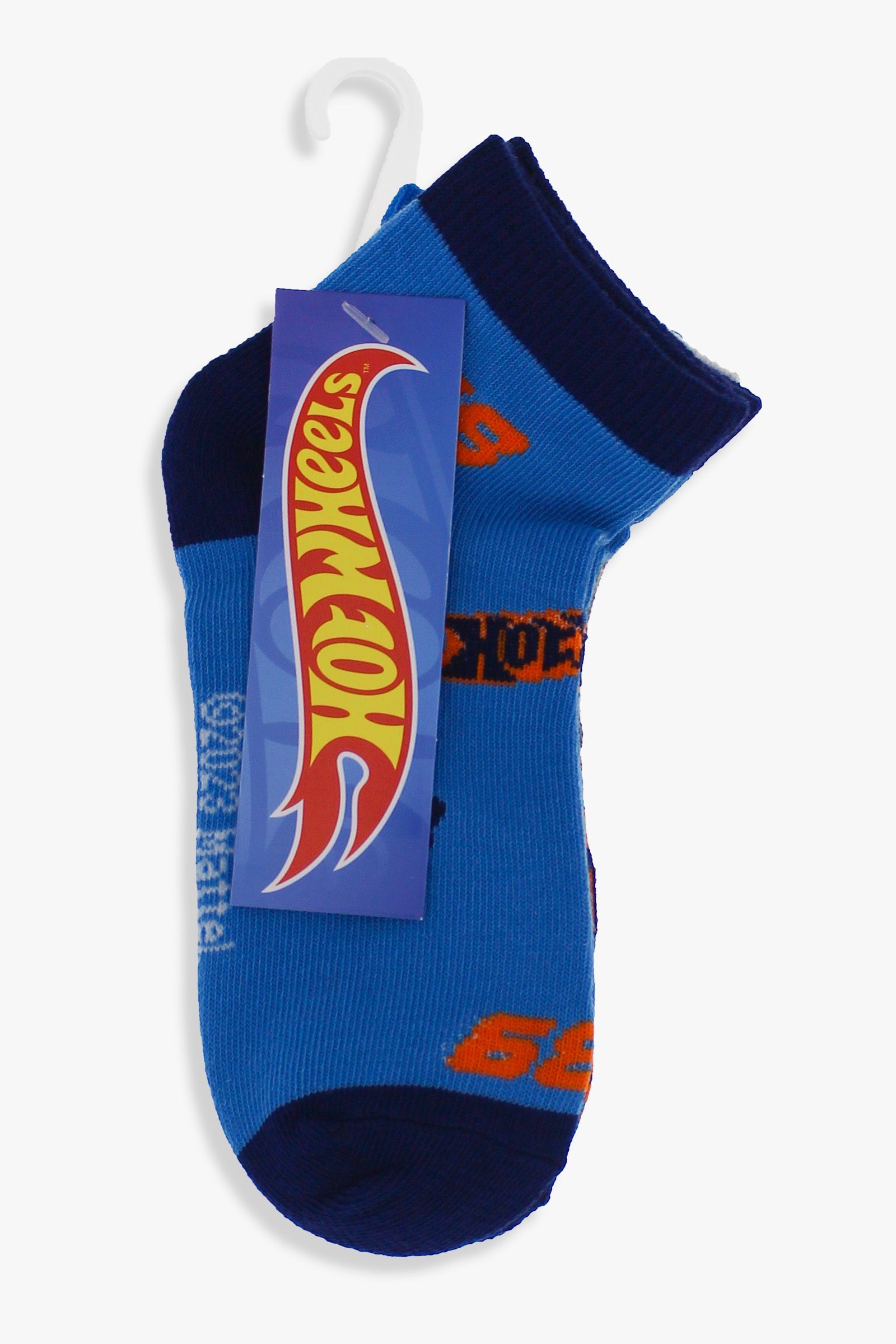 Gertex Hot Wheels Youth Boys 3-Pack No-Show Ankle Socks