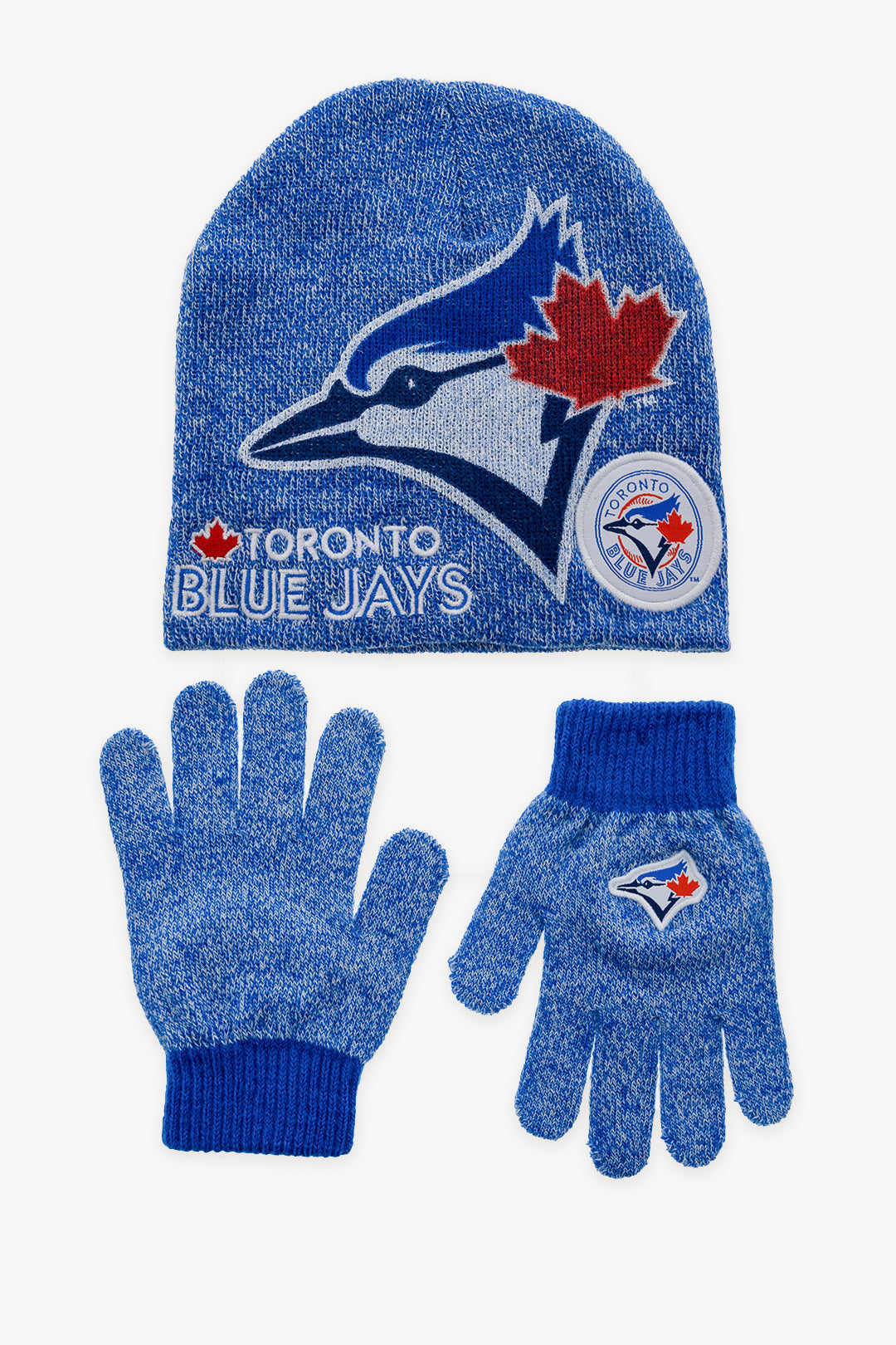 Blue Jays Winter Hat and Glove Set