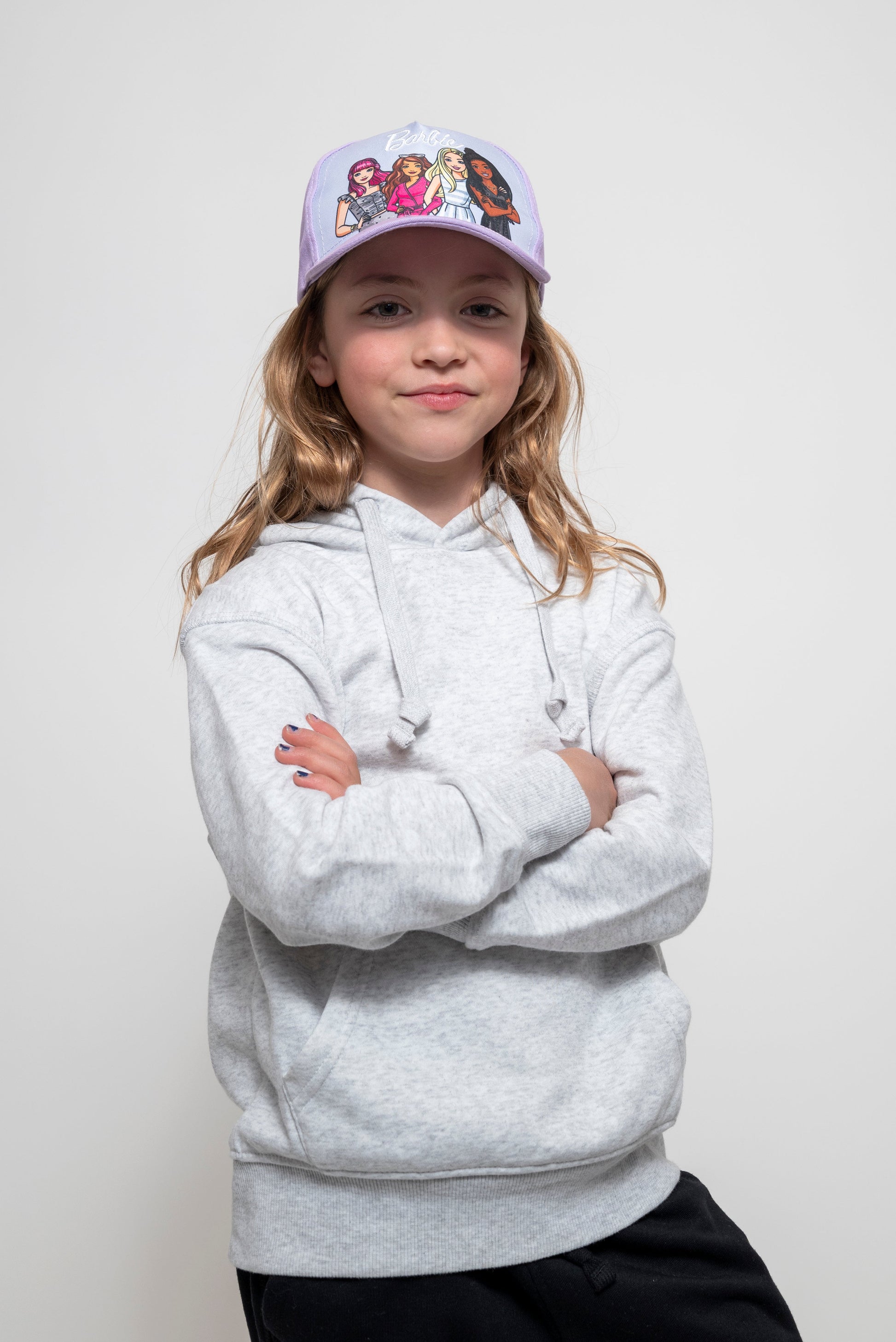 Gertex Barbie Youth Girls Baseball Cap Hat in Purple