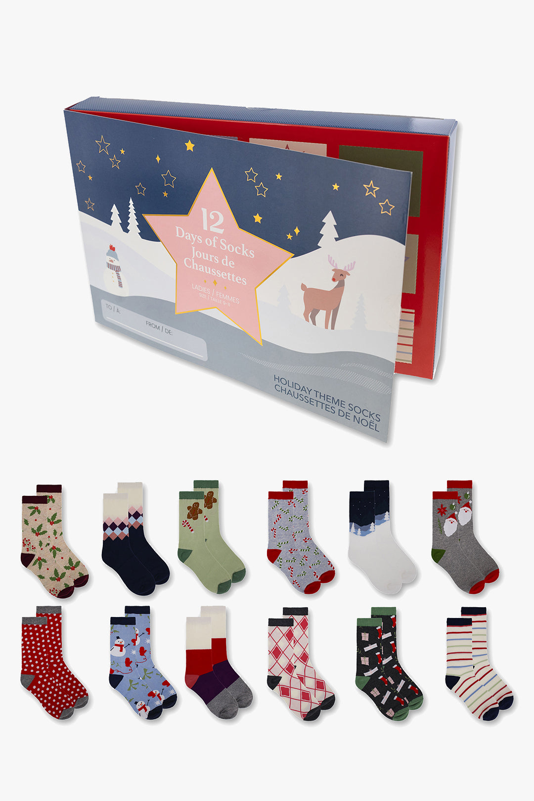 Gertex Ladies Premium Christmas  Sock Advent Calendar