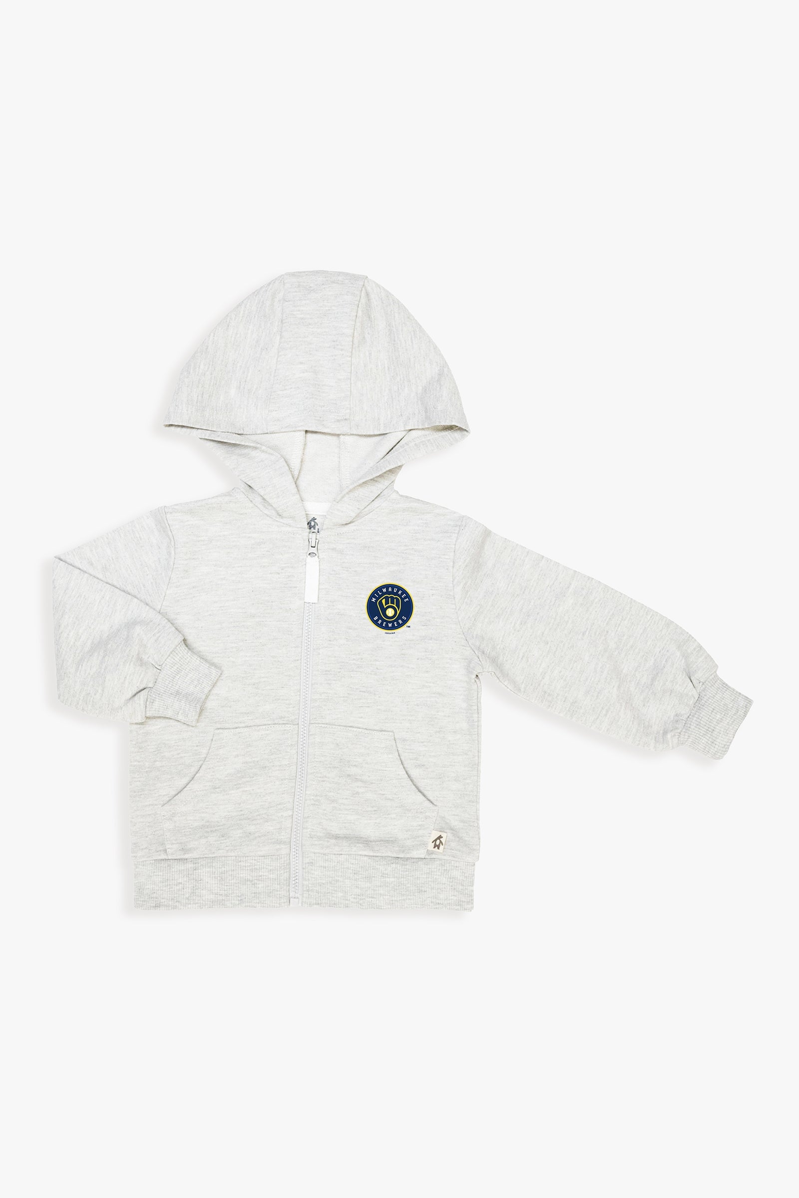 MLB Unisex Baby French Terry Cotton Zip-Up Hoodie