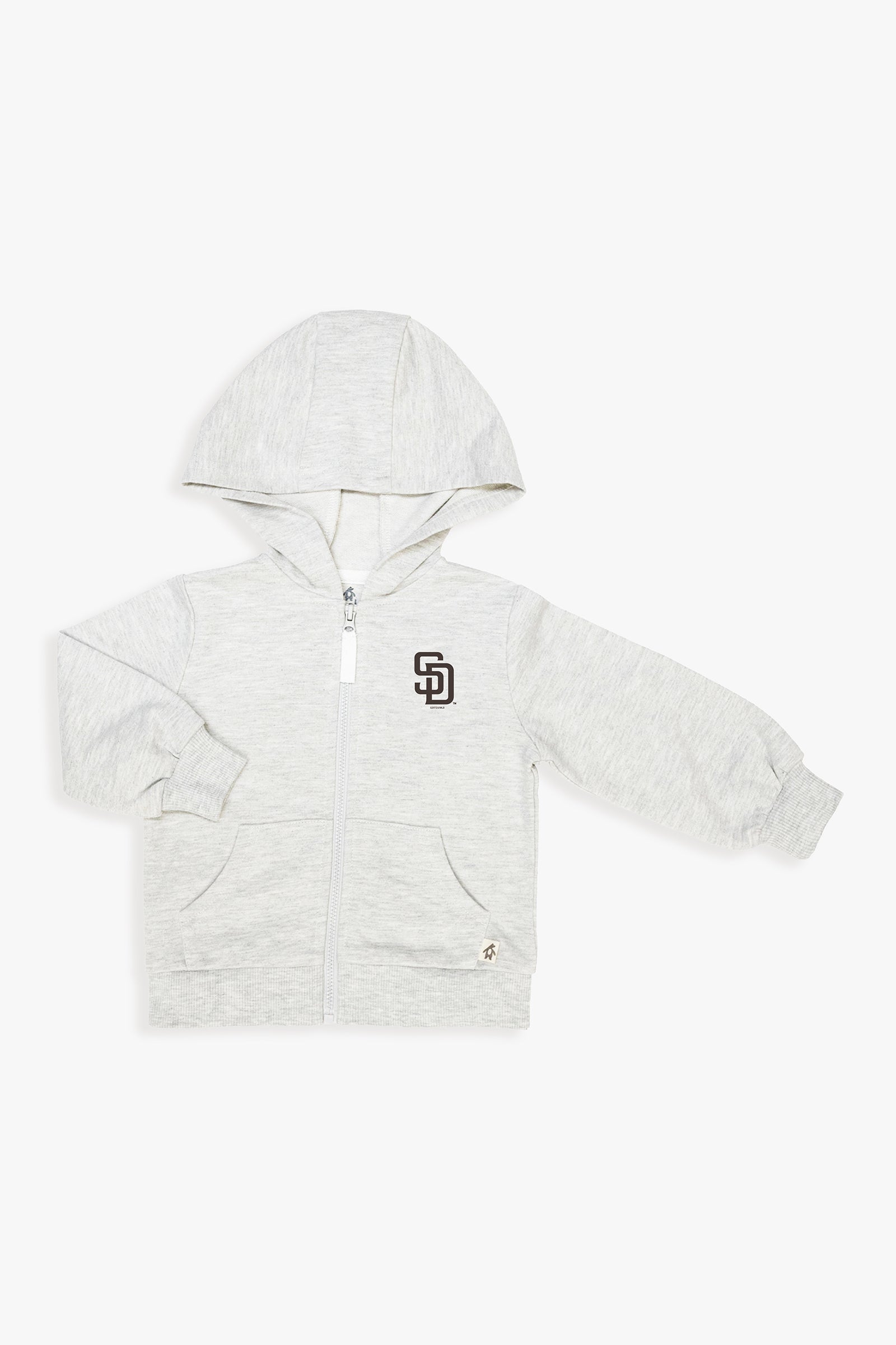 Gertex MLB Unisex Baby French Terry Cotton Zip-Up Hoodie