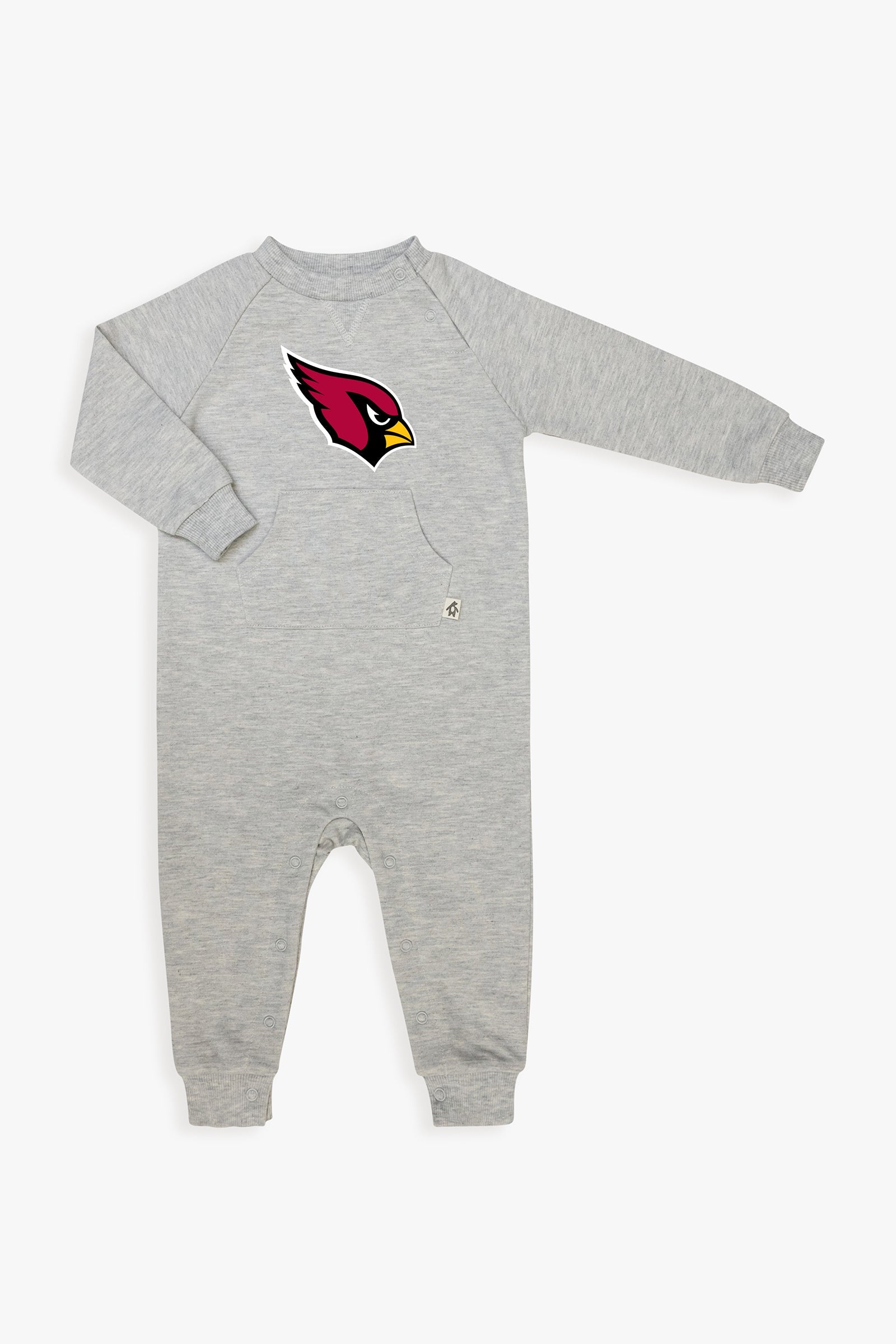 NFL Baby French Terry Jumpsuit in Grey
