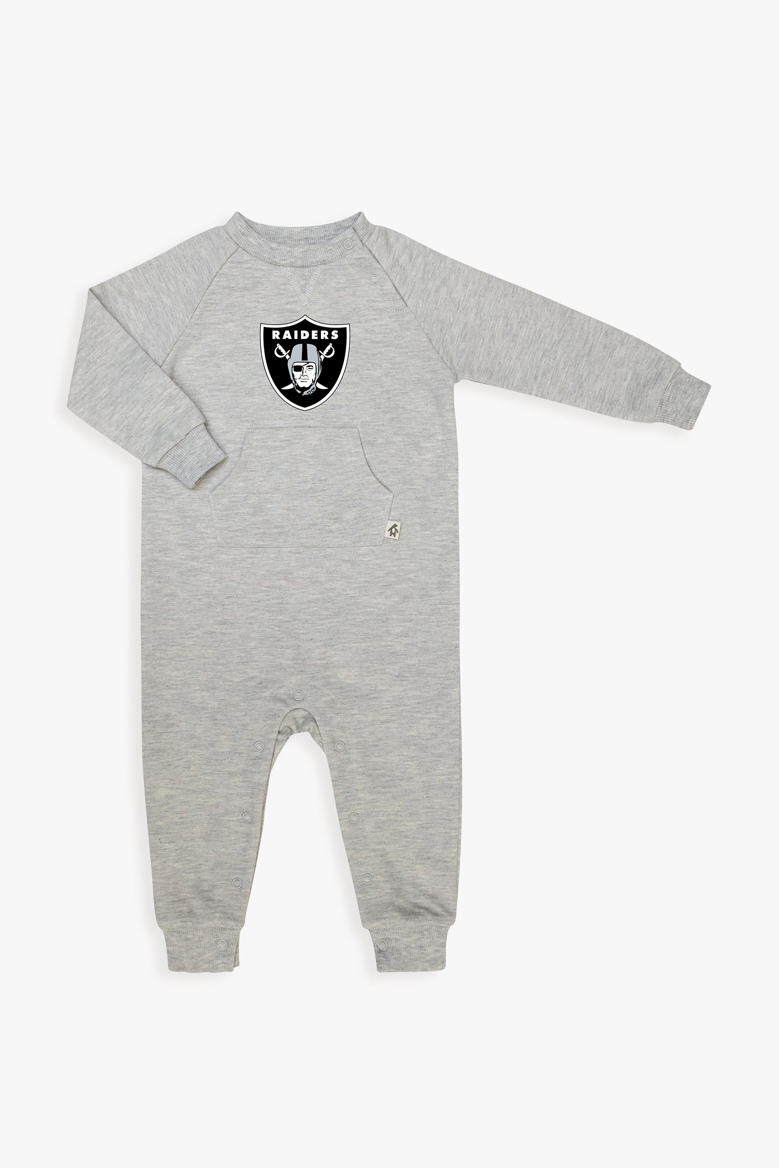 Gertex NFL Baby French Terry Jumpsuit in Grey