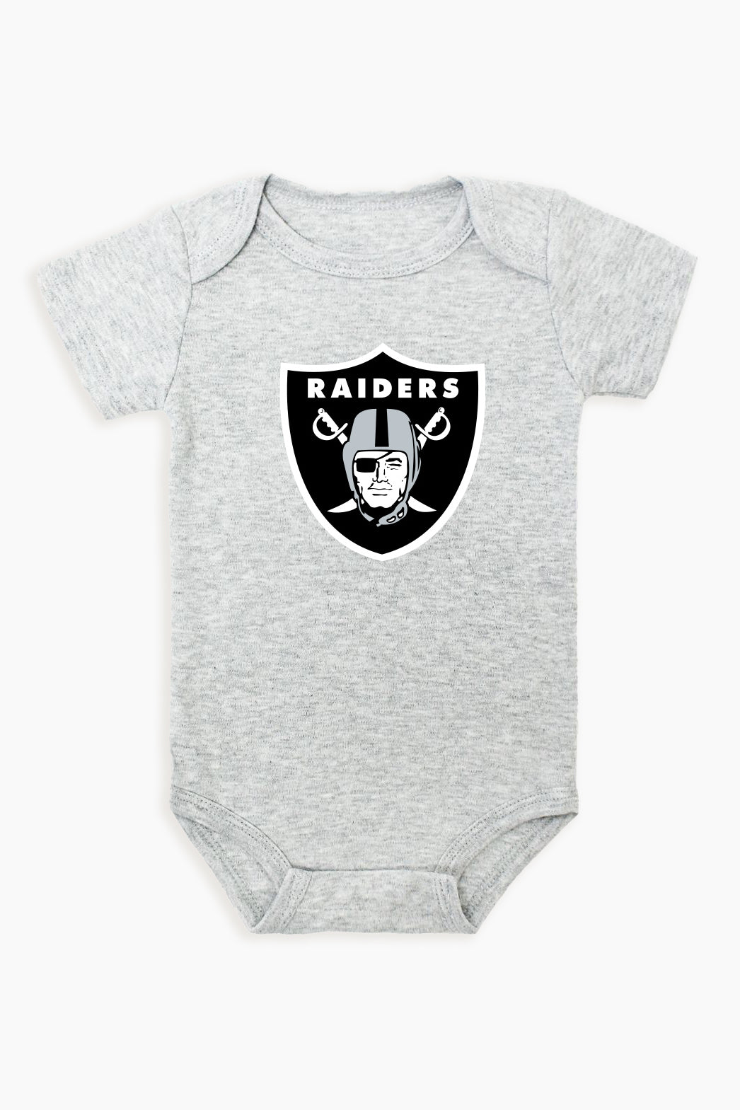 Gertex NFL Grey Baby Short Sleeve Bodysuit - AFC Division